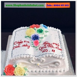 Bánh Sinh Nhật Cuốn Sách - RT49
